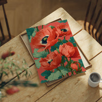 Red Poppies on a Warm Afternoon