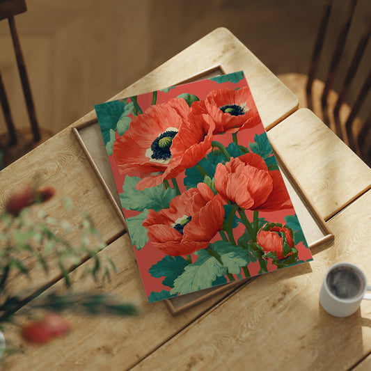 Red Poppies on a Warm Afternoon