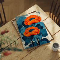 Two Fires in a Blue Forest