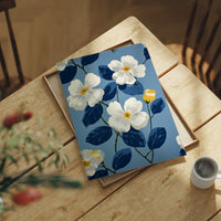 White Magnolias on a Blue Afternoon