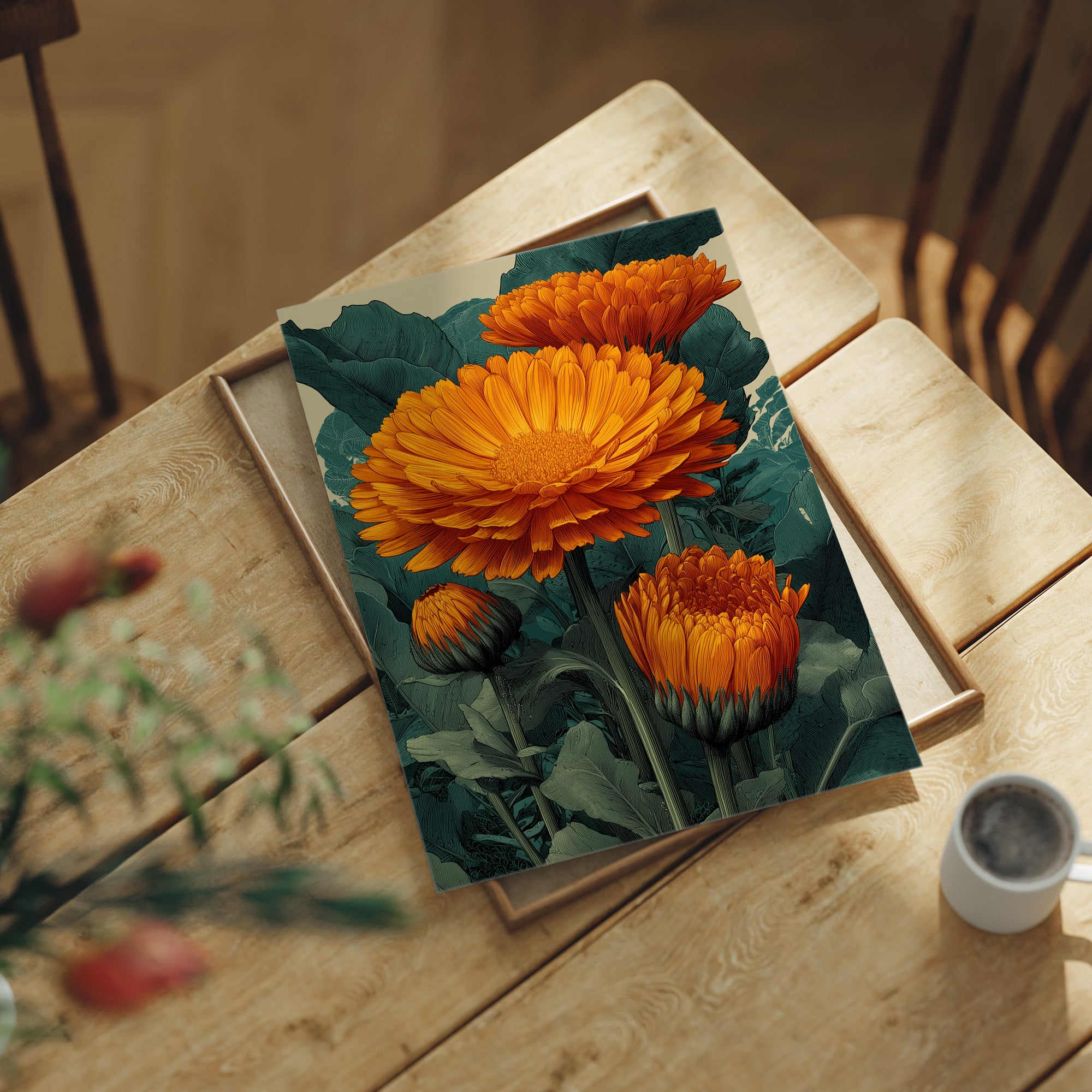 Marigolds at Every Stage