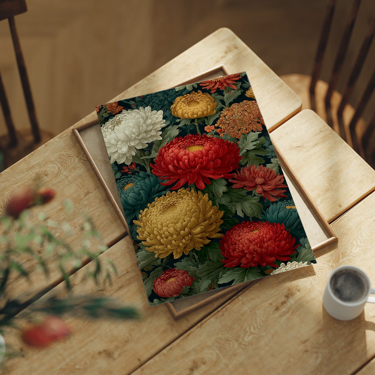 The Chrysanthemums Held Court