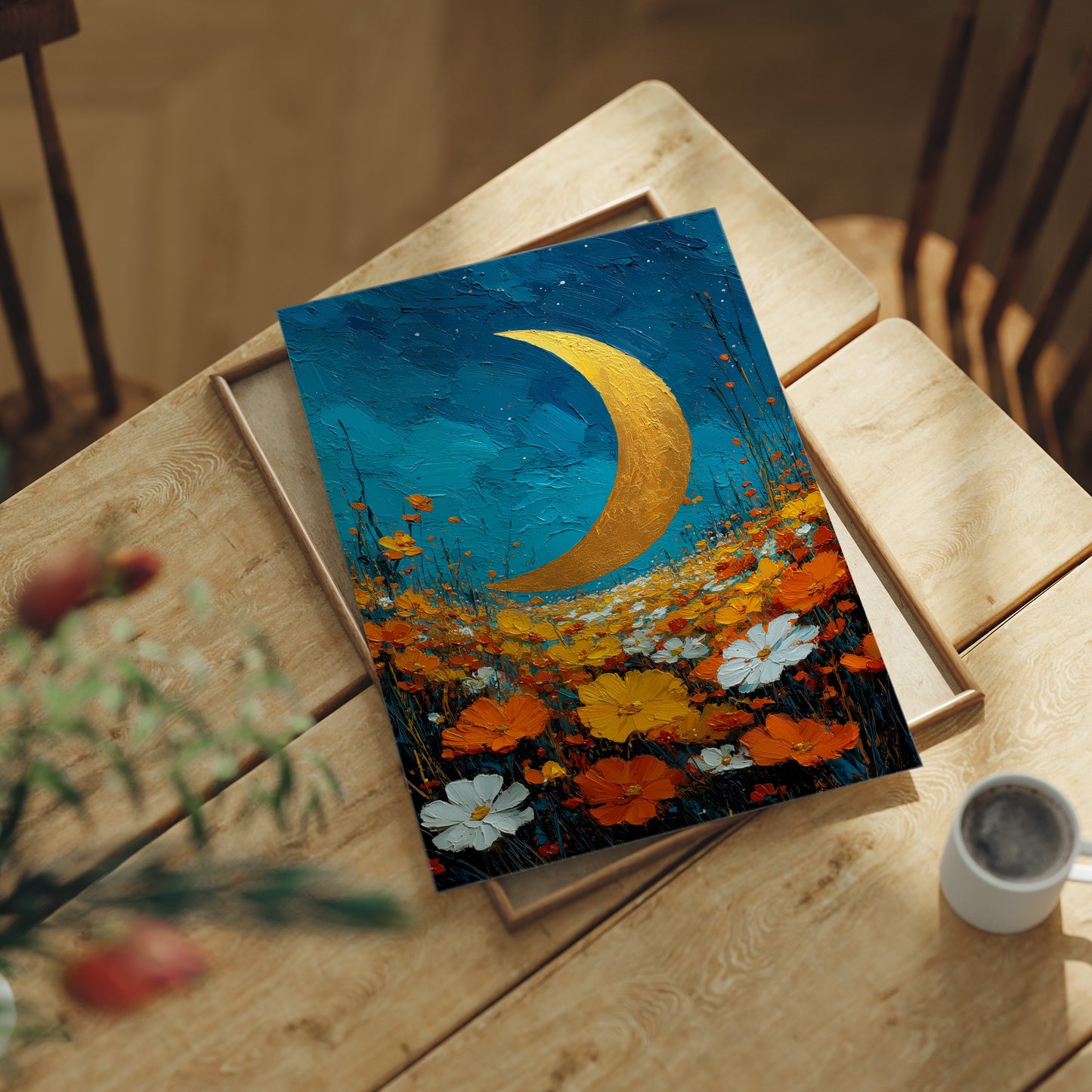 The Moon Stayed for the Wildflowers