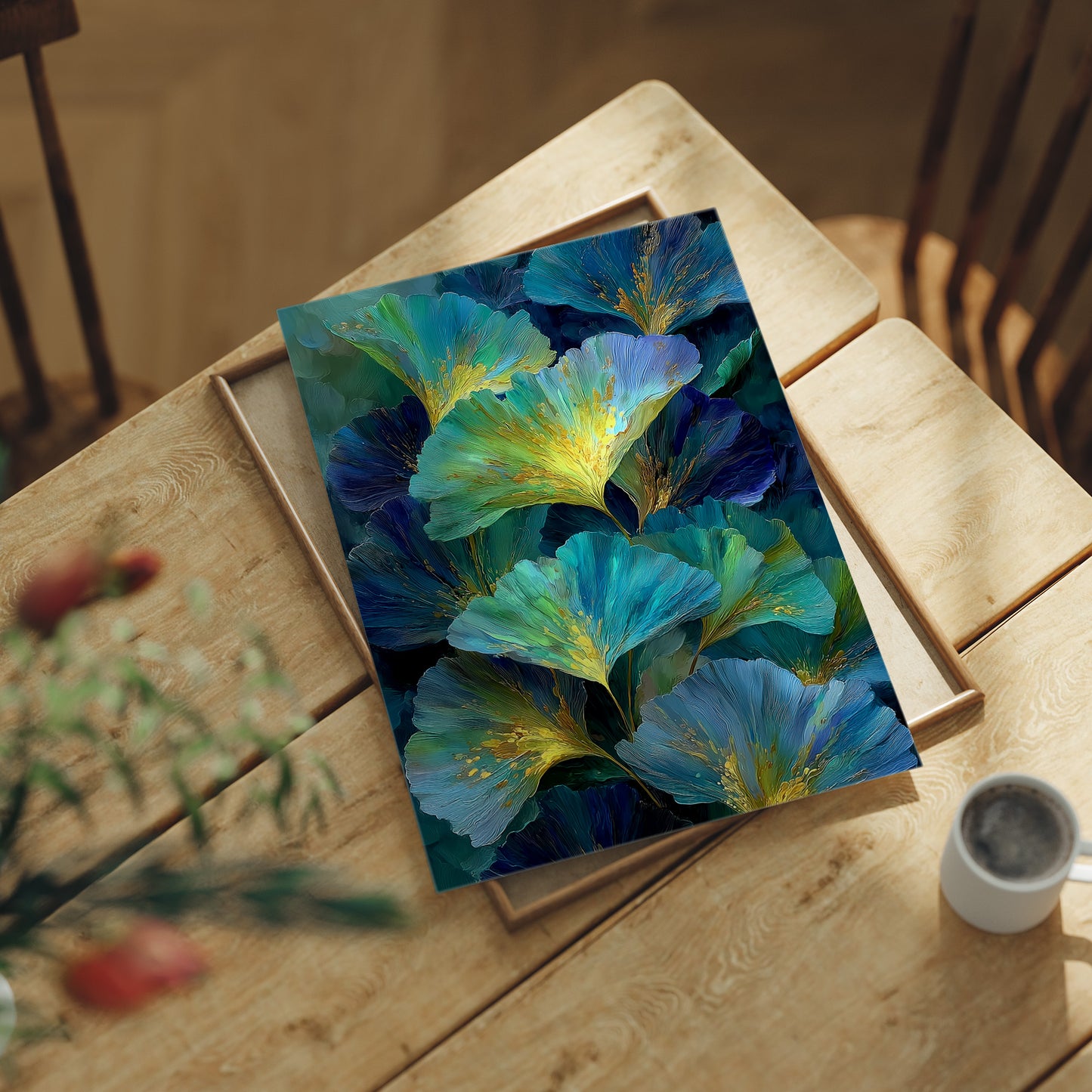 Luminous, Layered, and Blue