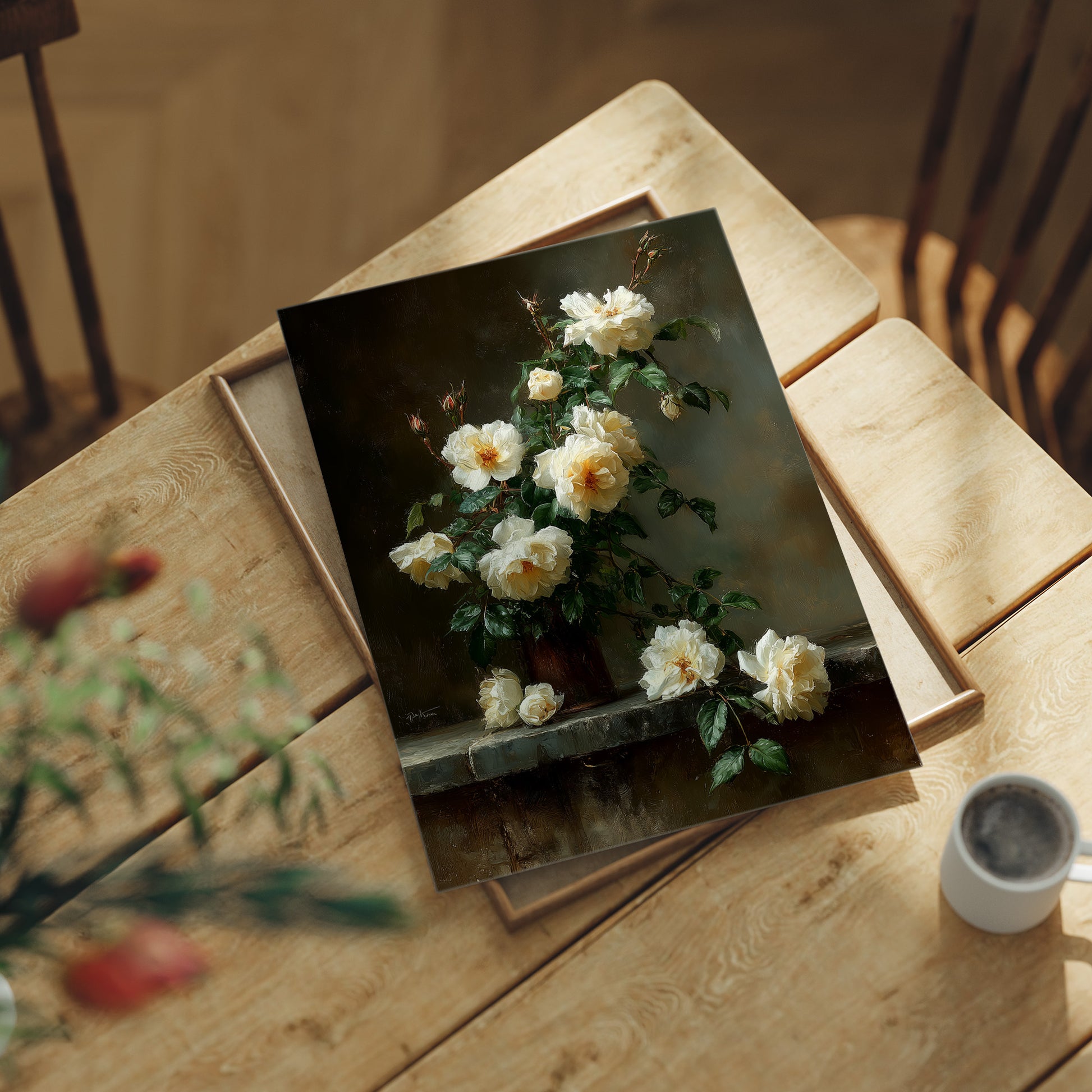 White Roses, Barely Contained