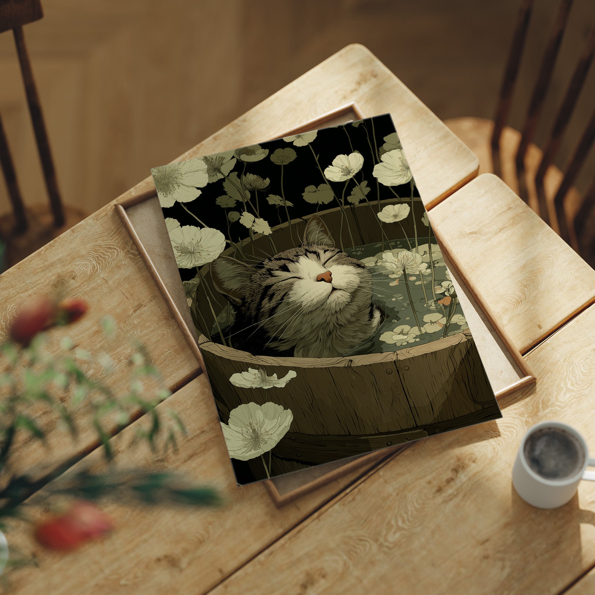 The Cat Who Mastered Letting Go