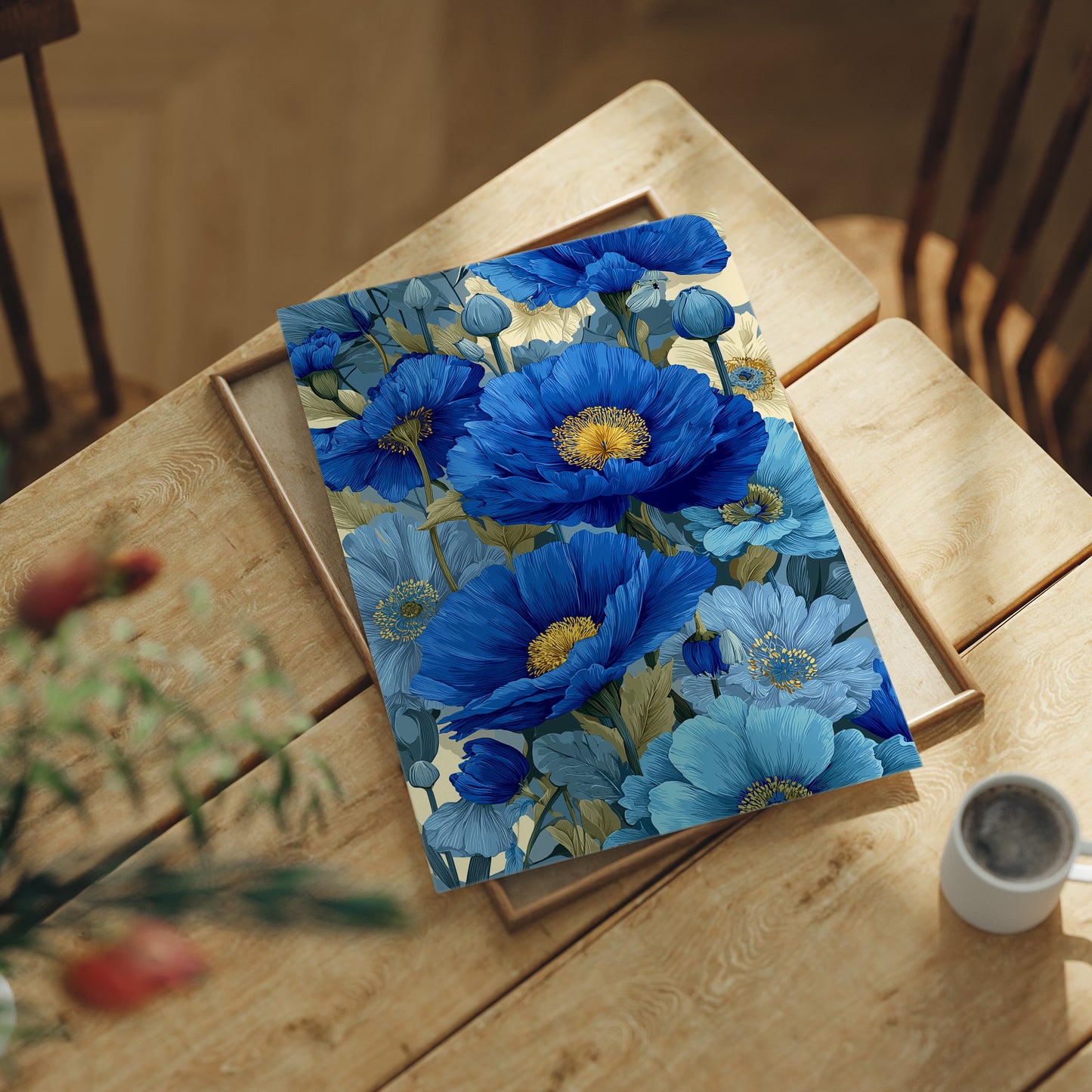 Blue Is Not a Quiet Color