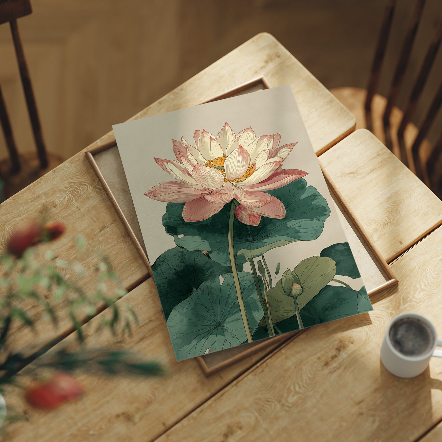 The Lotus Rose Without Being Asked