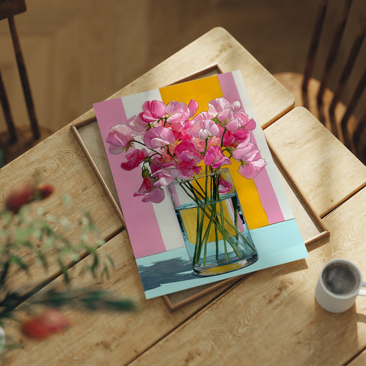Sunday Flowers, Full Vase