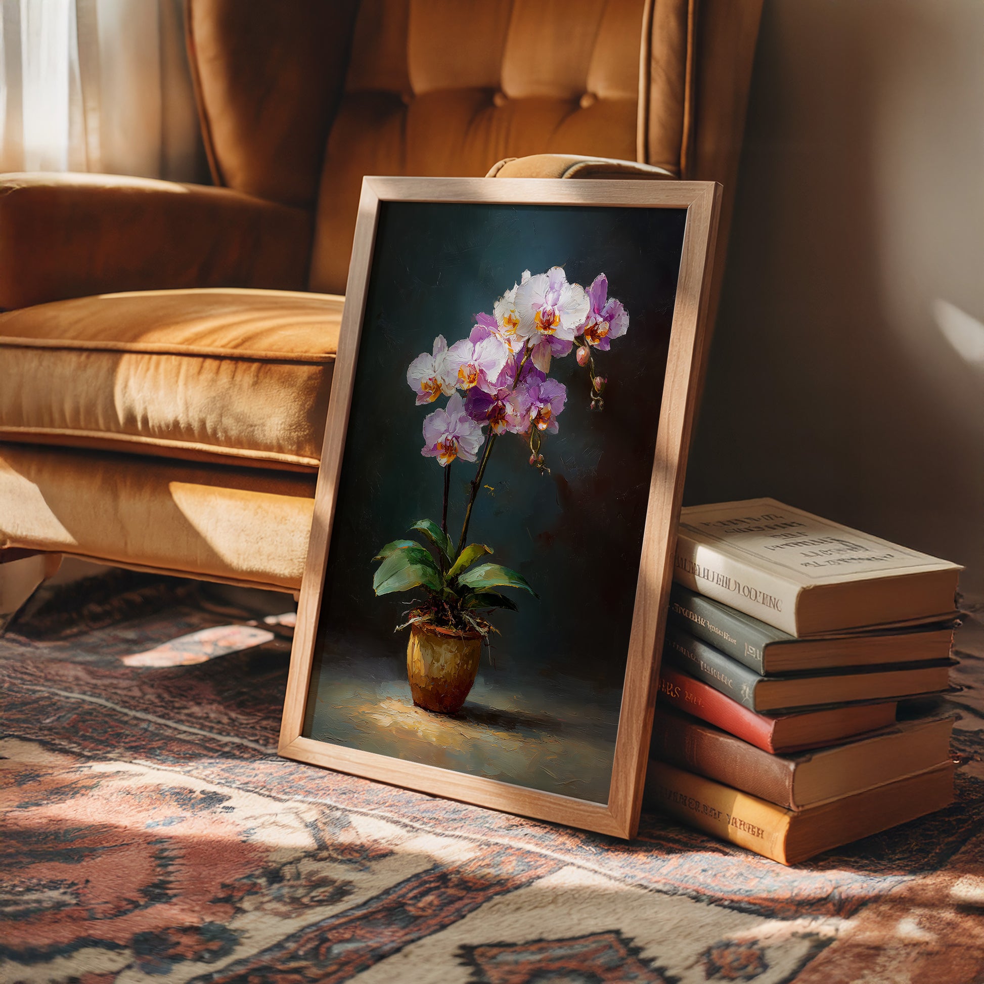 She Blooms in the Dark Room