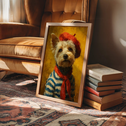 Le Chien Has Somewhere Important to Be