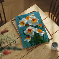 Daffodils on a Blue Day