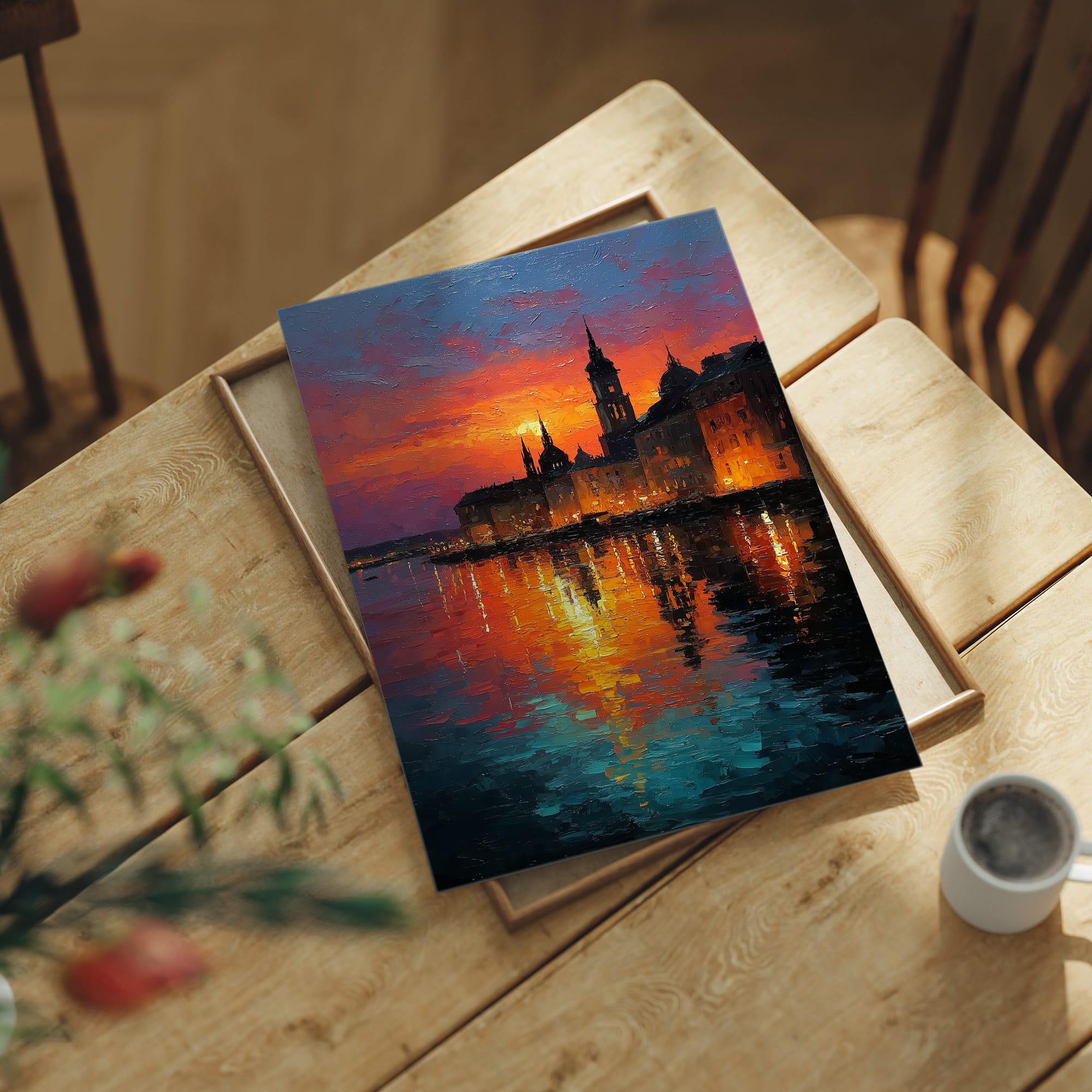 The City That Glows at Dusk