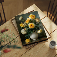 Yellow Roses Before They Turn