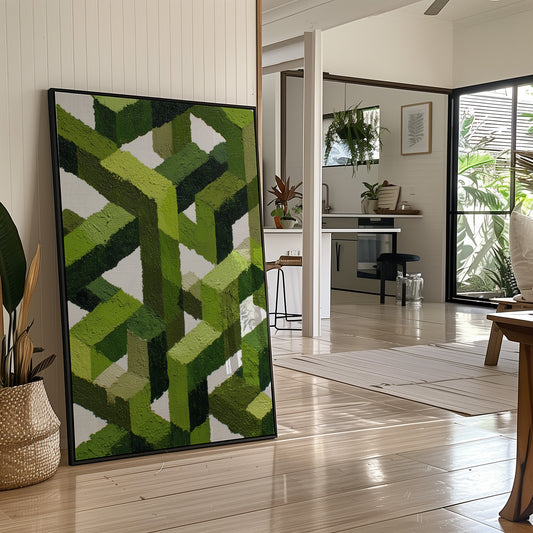 The Grid Thinks in Green