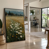 Daisies Where the Wheat Runs Out