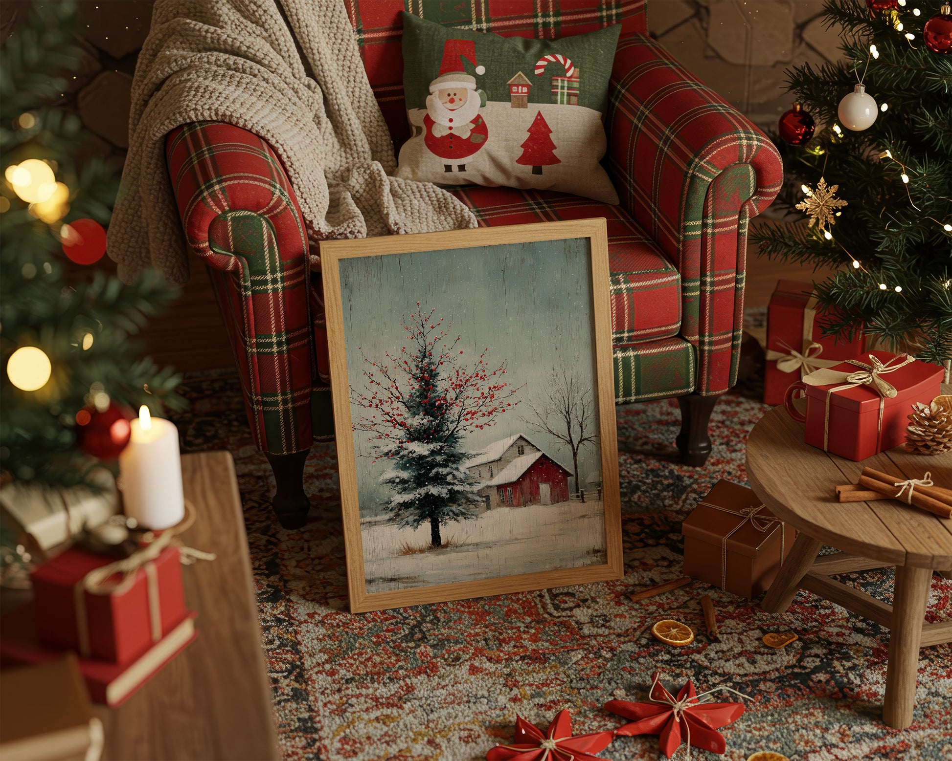 The Farm Kept Christmas Quietly