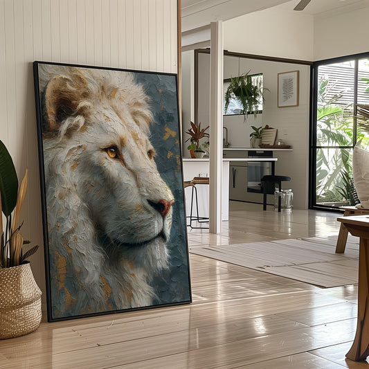 The White Lion Considers the Distance
