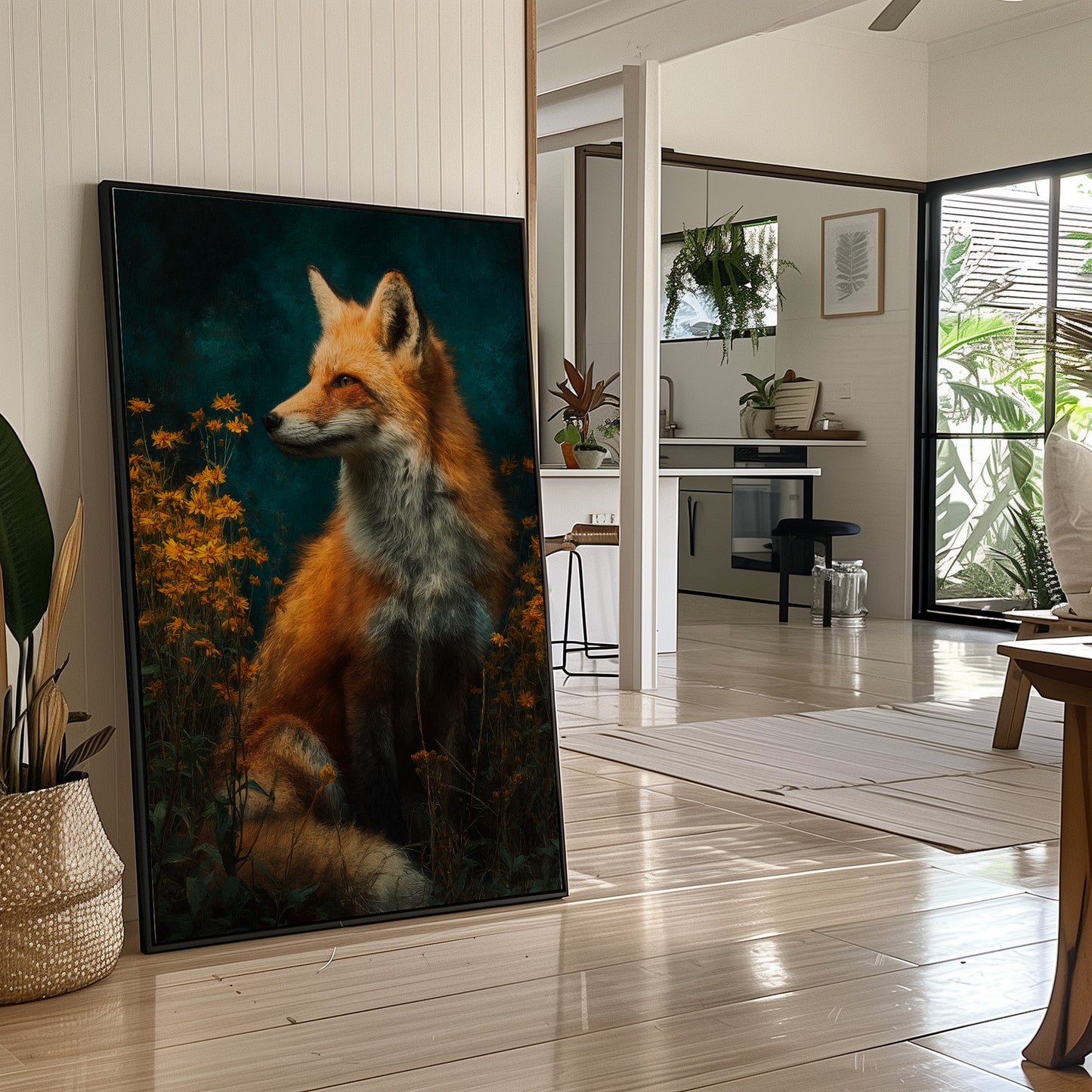 The Fox Who Watched the Field Turn Gold