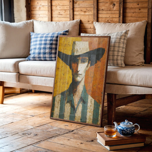 The Stranger in Mustard Light