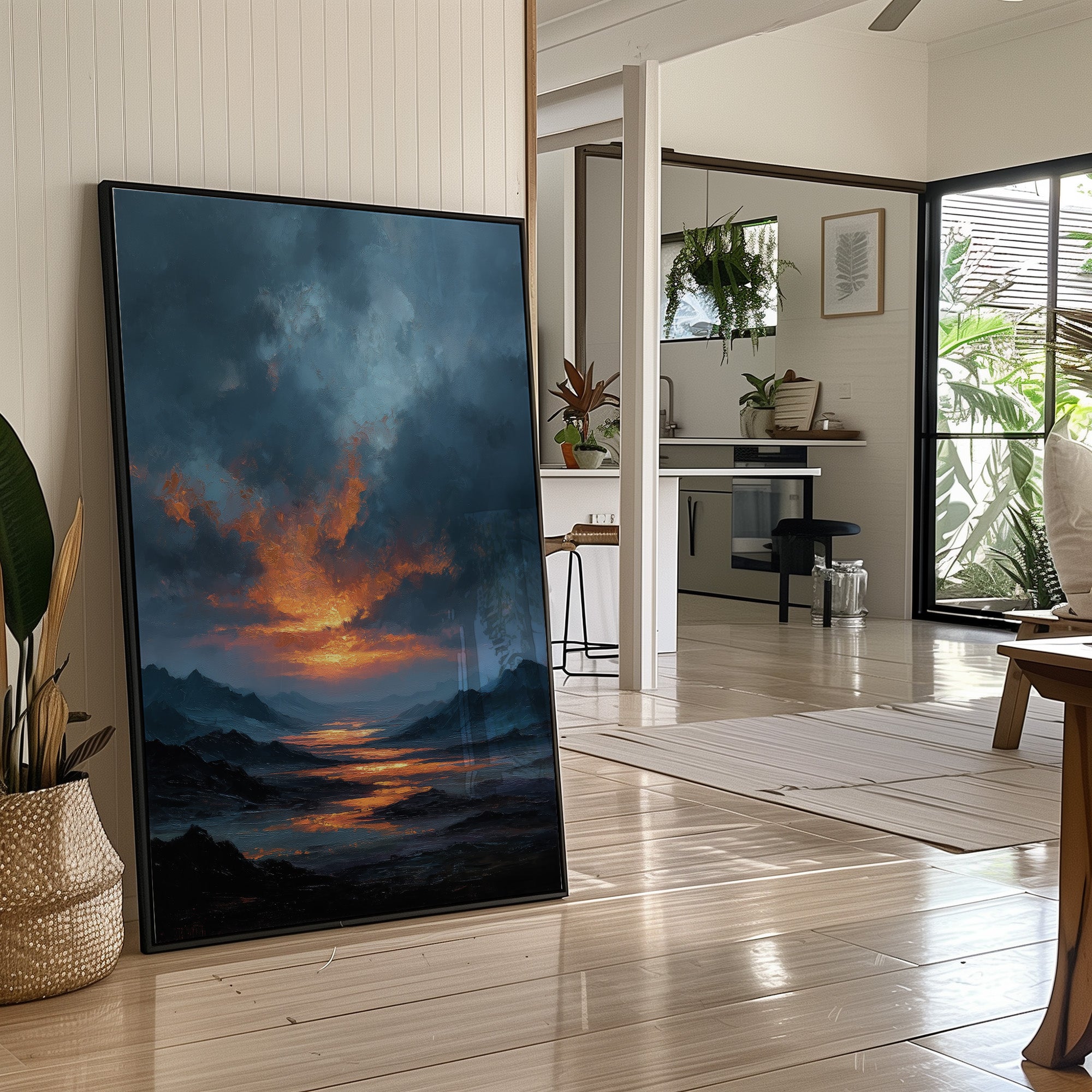 Fire Breaks the Blue Hour
