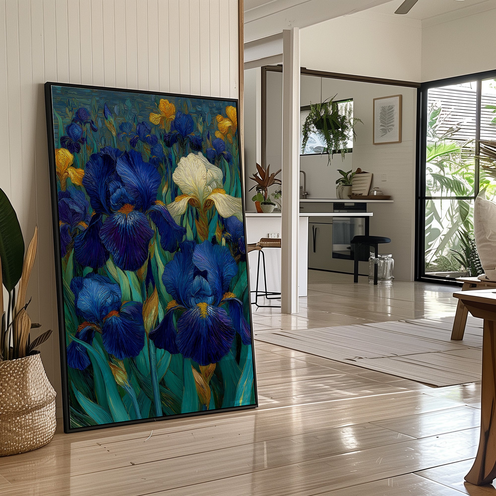 Irises in Van Gogh's Garden