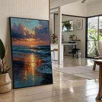 Sundown on the Shoreline