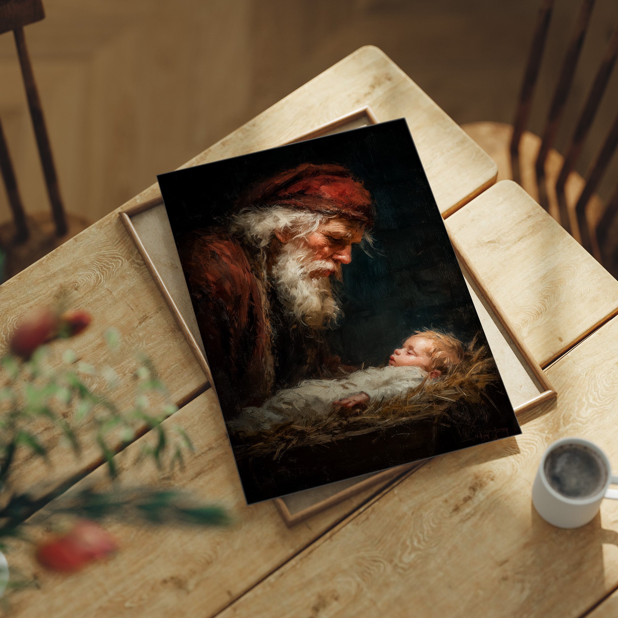 Watching Over the Manger