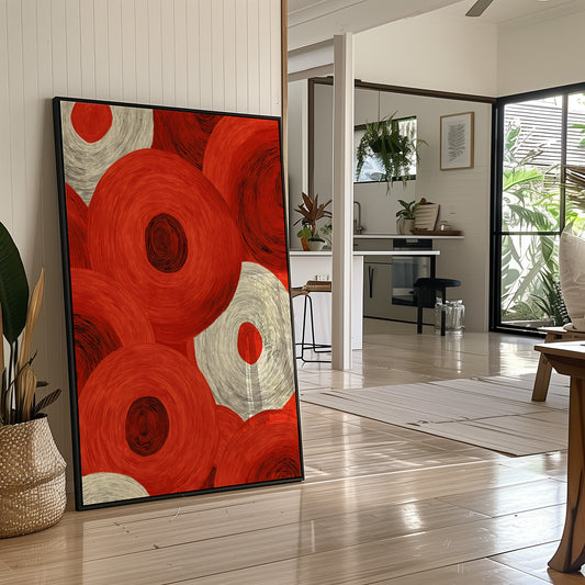 Circles Within Circles, Red