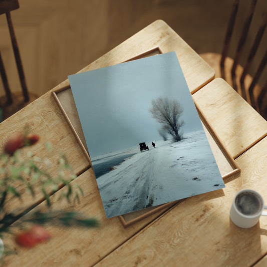 Alone on the Winter Plain