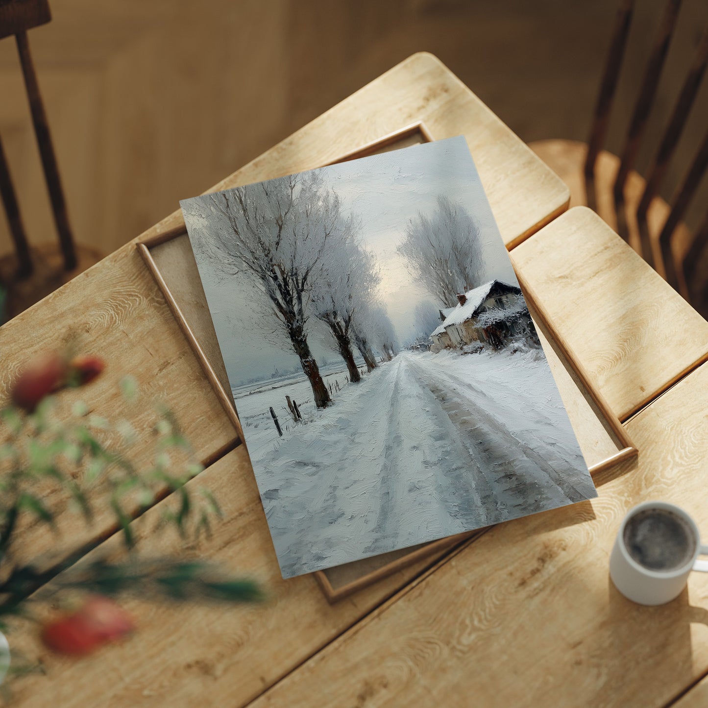 Snow Road, Farmhouse Bend