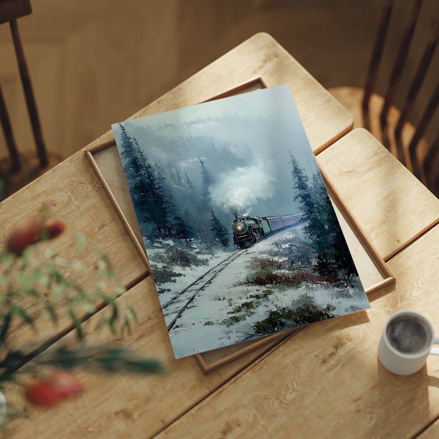 Steam Through the Silent Pines