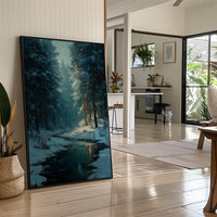 Light Through the Snowbound Pines