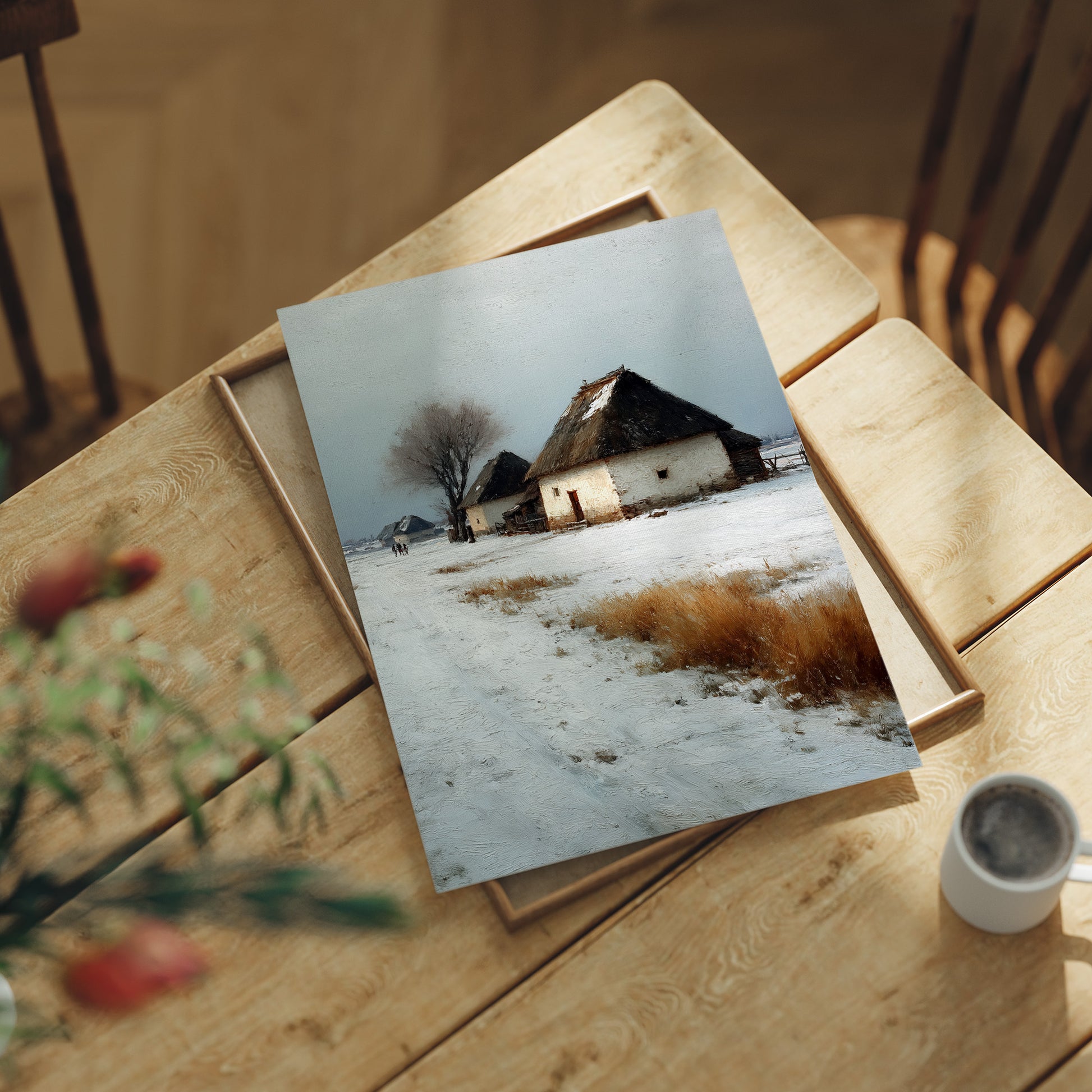 Thatched Roofs in Winter