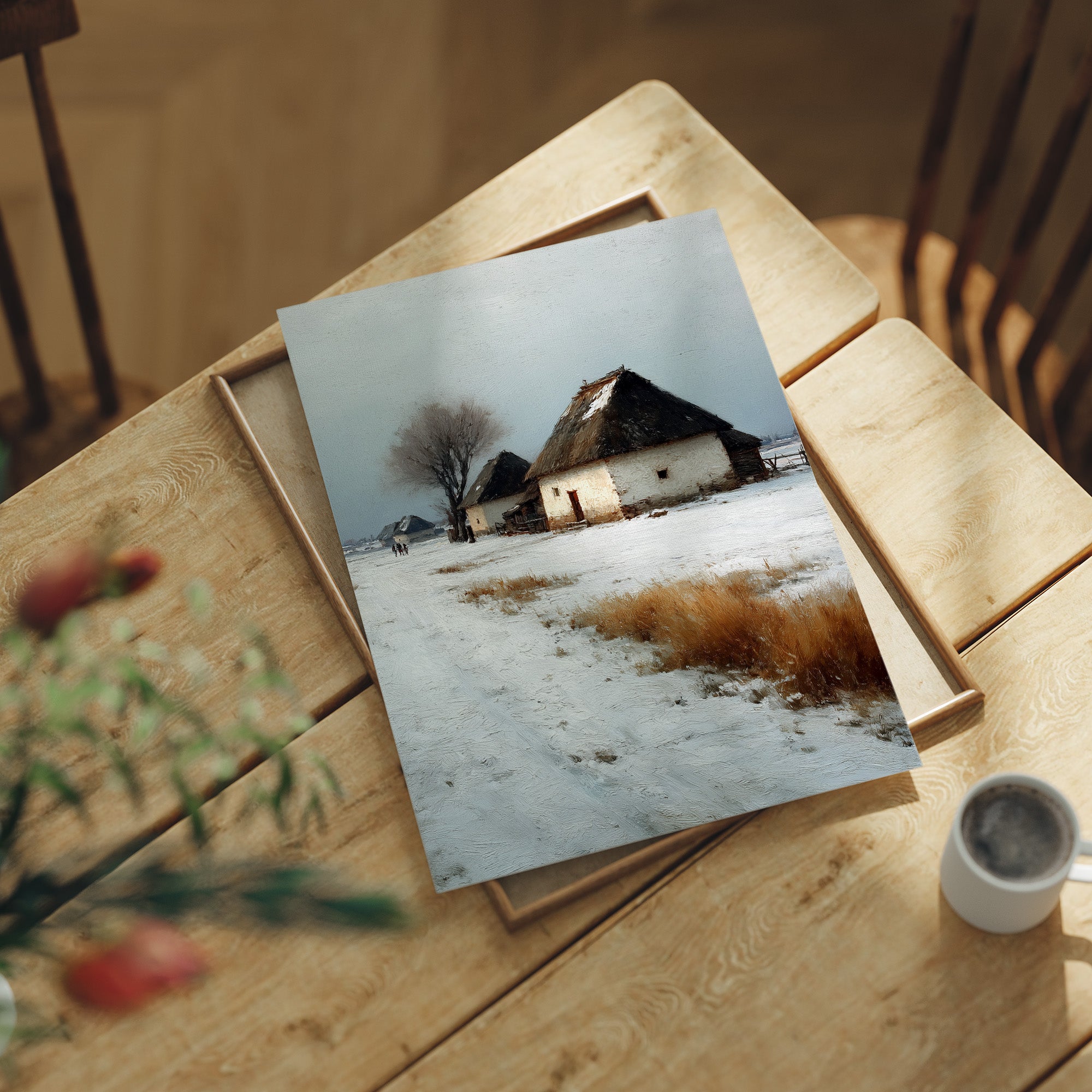 Thatched Roofs in Winter