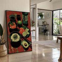 Poke Bowl and Sake