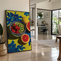 Fruit on Cobalt Bloom