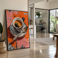 Coffee Cup Splatter