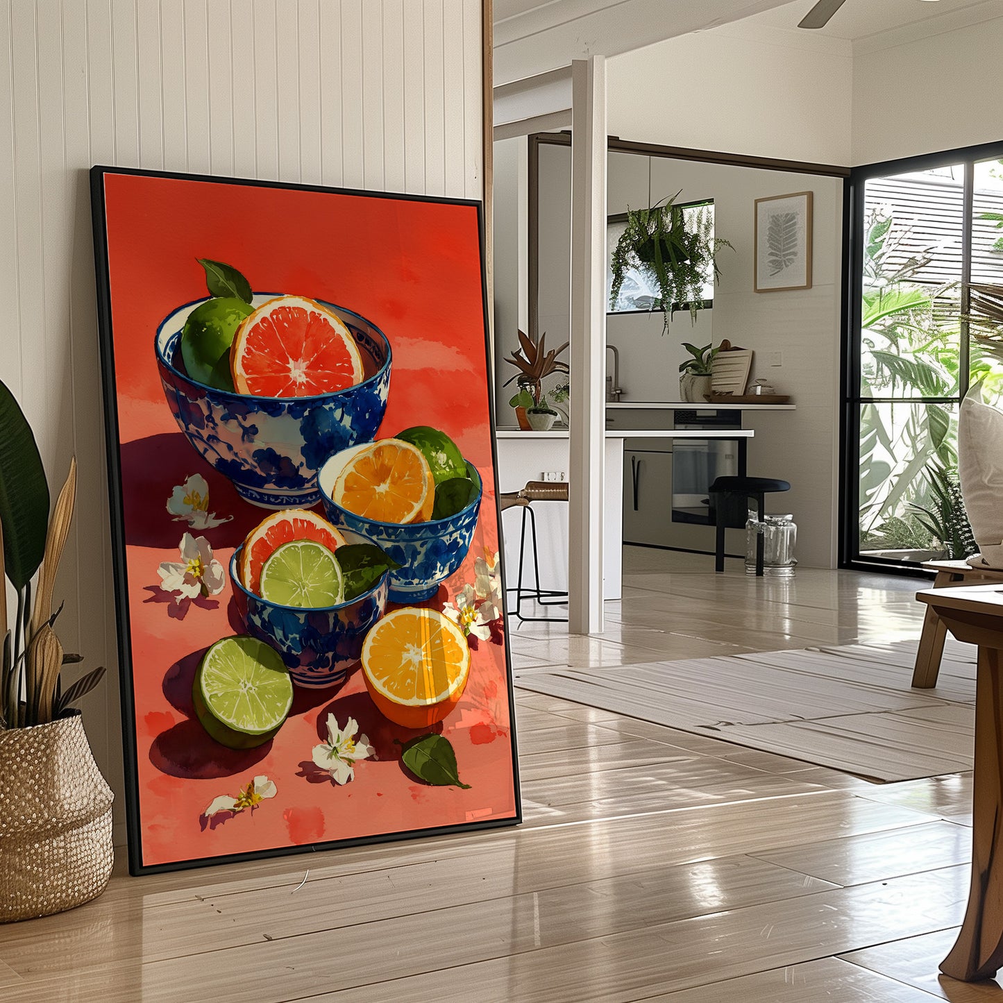 Citrus and Chinoiserie