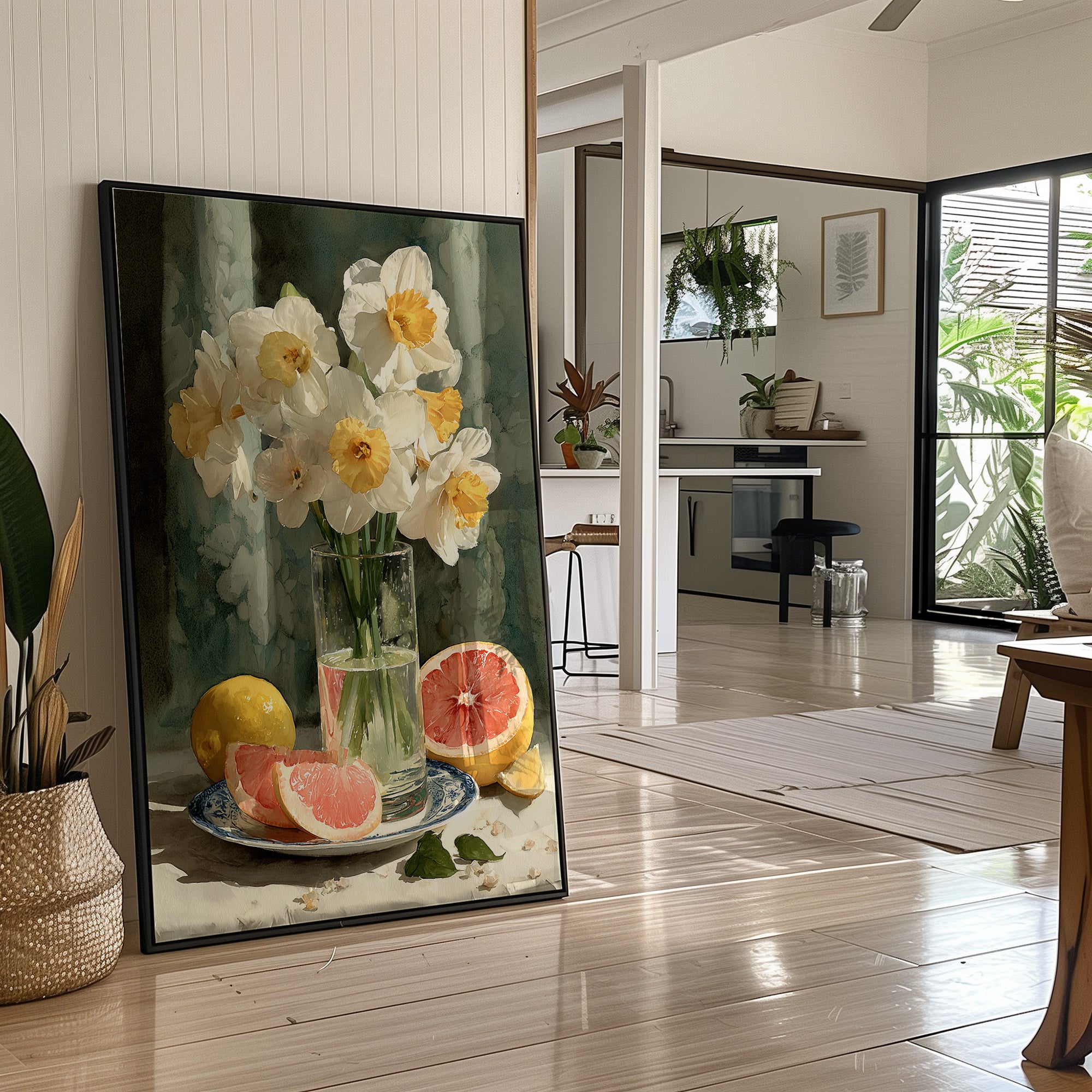 Daffodils and Grapefruit Light