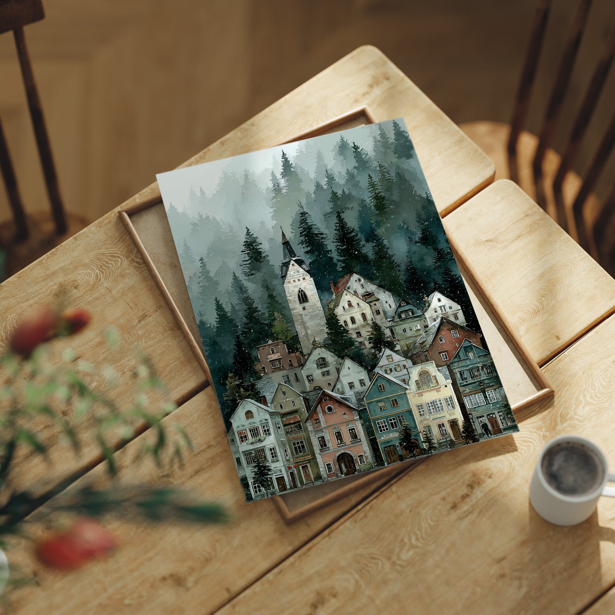 Village Beneath the Pines