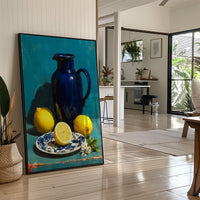 Lemons and the Cobalt Pitcher