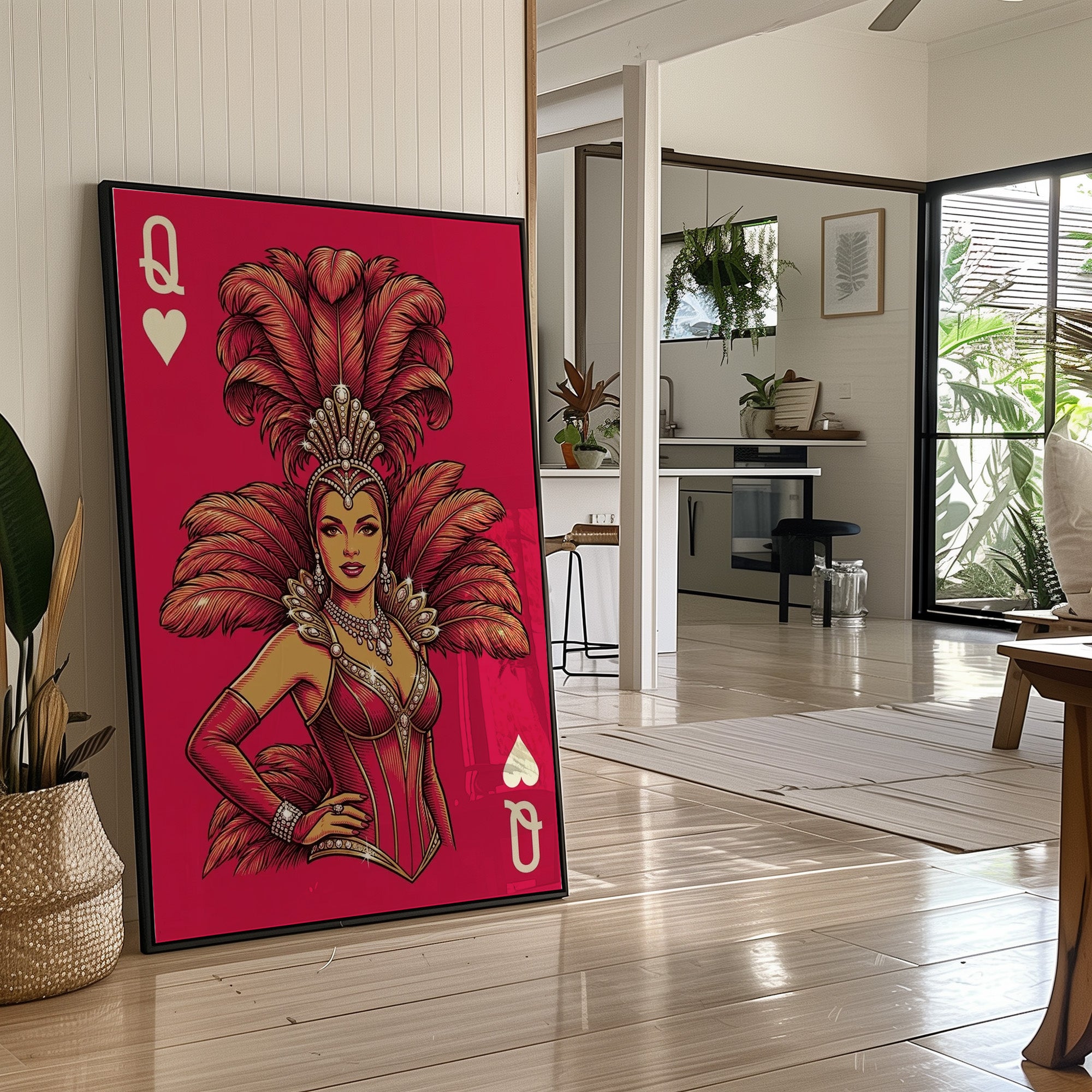 Queen of Hearts, Feathered and Fierce