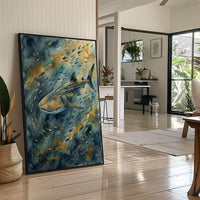 Gentle Giant: Watercolor Whale Shark Study