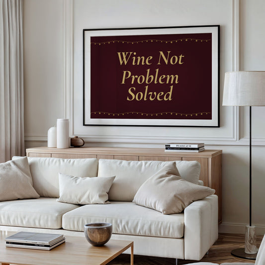 Wine Not, Problem Solved