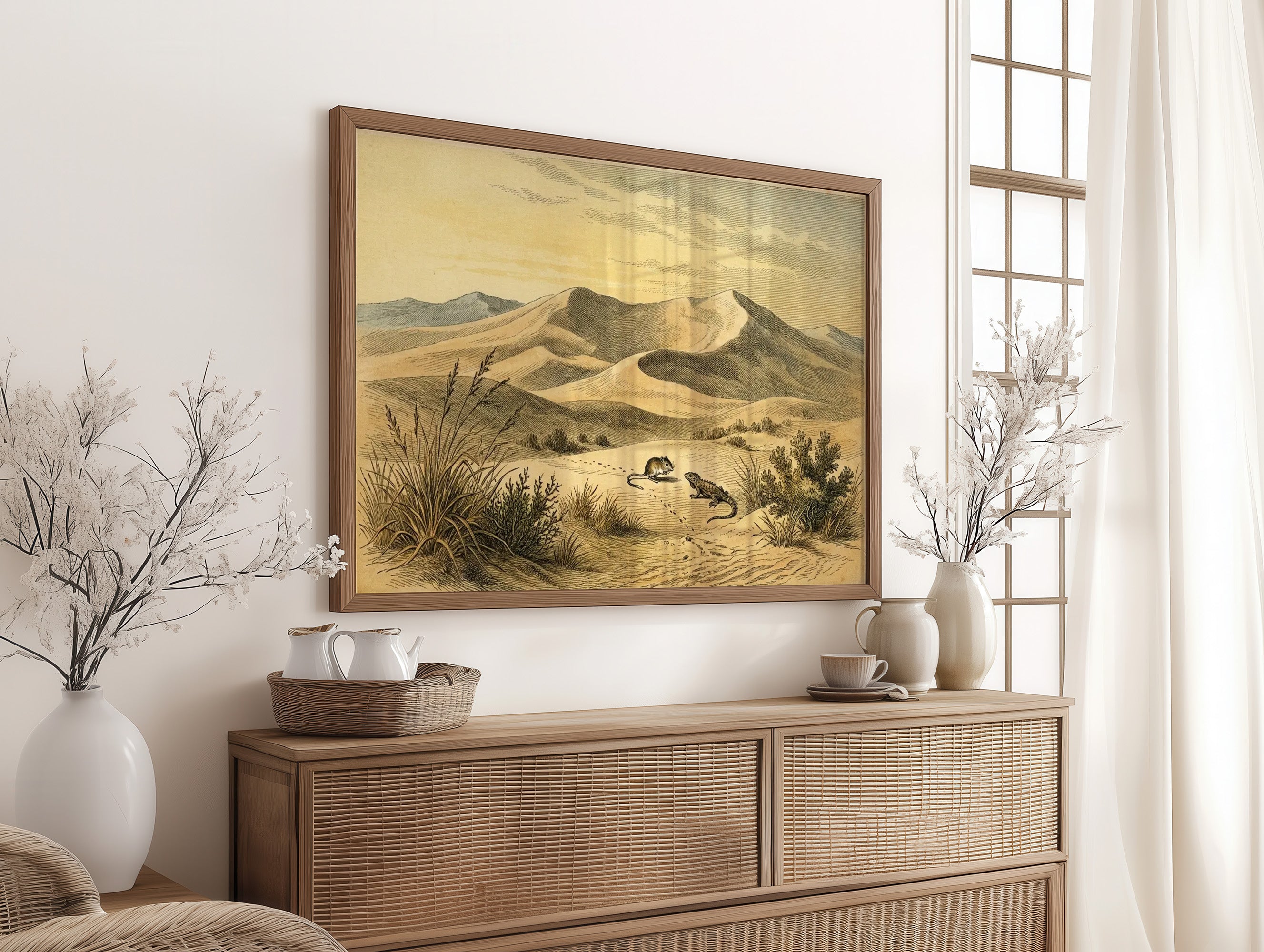 Kangaroo Rat and the Dune Lizard