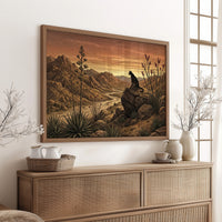 Mountain Lion at Dusk