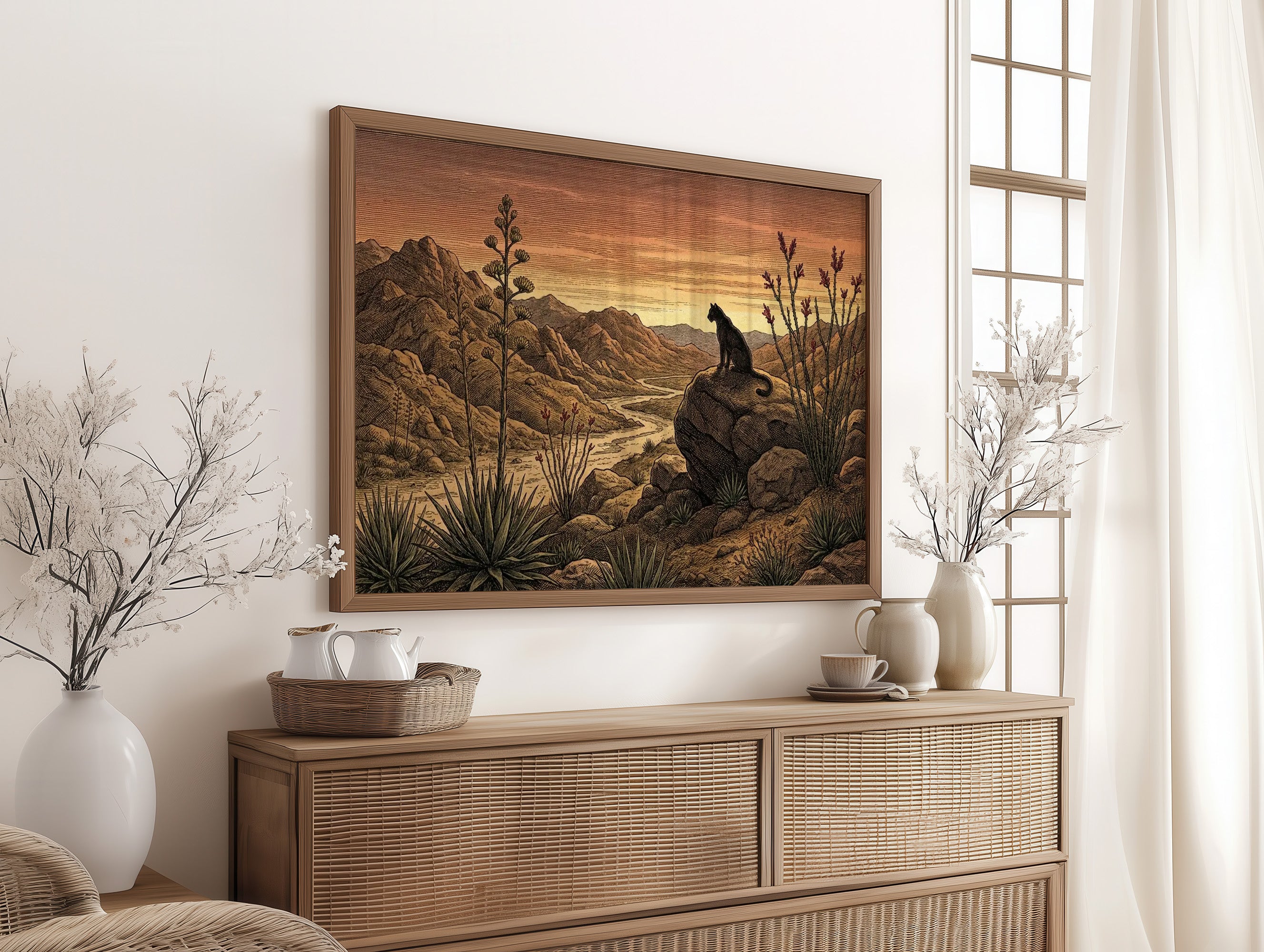 Mountain Lion at Dusk