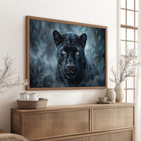 Panther Eyes in the Dark