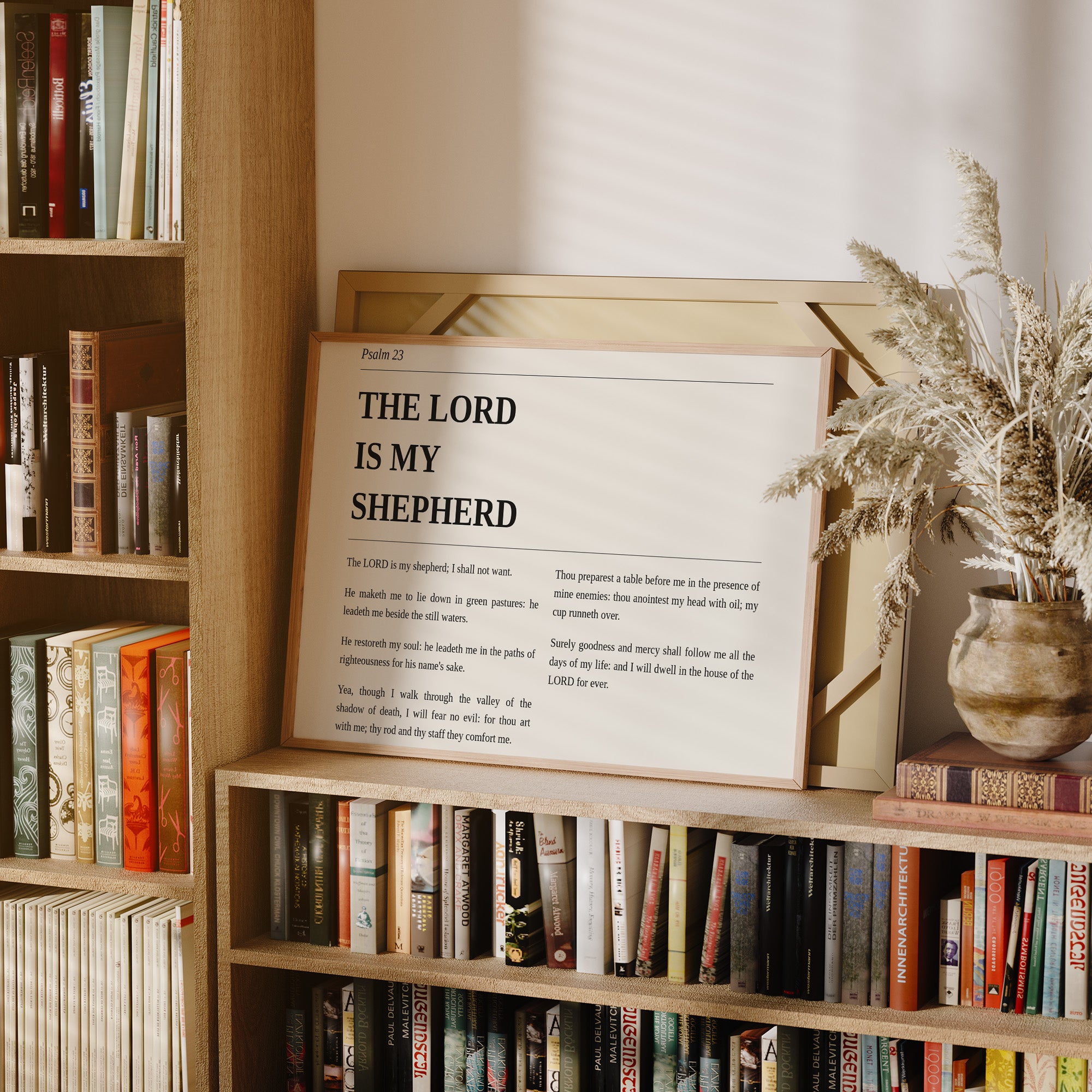 Psalm 23 Editorial Print